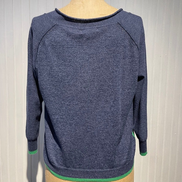 Cropped Cardi - Indigo Combo - Picture 3 of 4